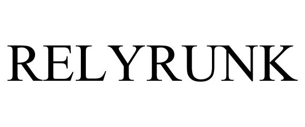 Trademark Logo RELYRUNK