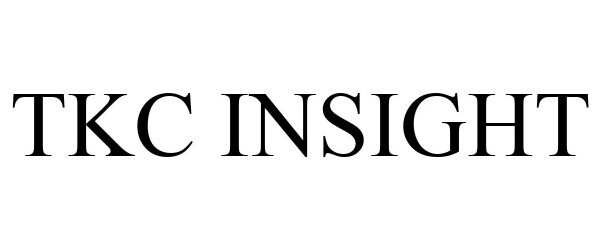 Trademark Logo TKC INSIGHT