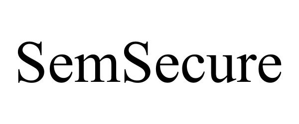 Trademark Logo SEMSECURE