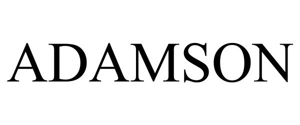Trademark Logo ADAMSON