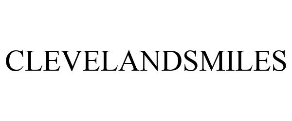 Trademark Logo CLEVELANDSMILES