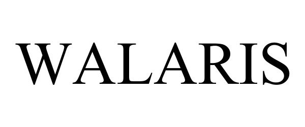 Trademark Logo WALARIS