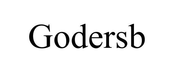 Trademark Logo GODERSB