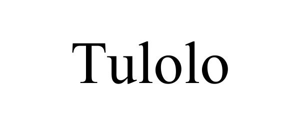 Trademark Logo TULOLO