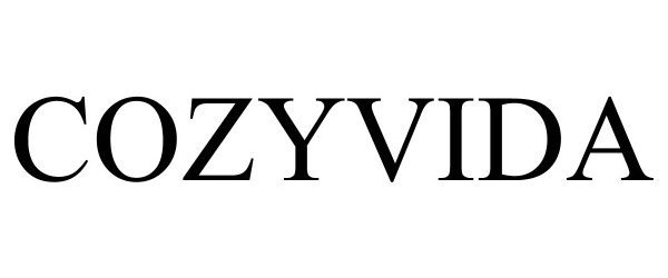 Trademark Logo COZYVIDA