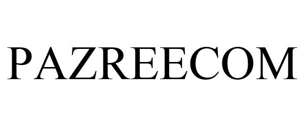 Trademark Logo PAZREECOM