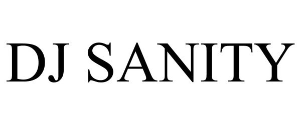 Trademark Logo DJ SANITY