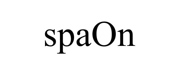 Trademark Logo SPAON