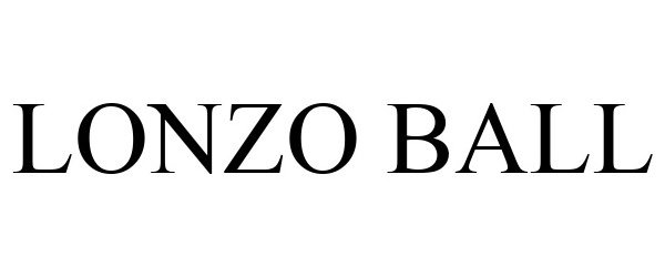 Trademark Logo LONZO BALL