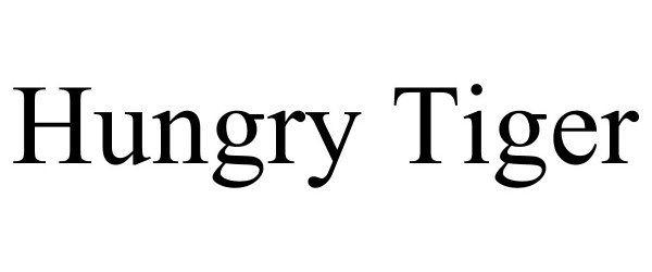 Trademark Logo HUNGRY TIGER