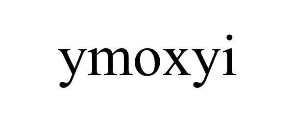 Trademark Logo YMOXYI