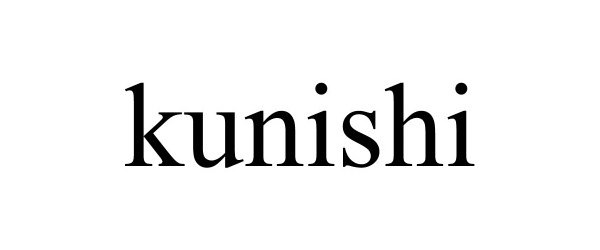Trademark Logo KUNISHI