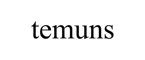 Trademark Logo TEMUNS