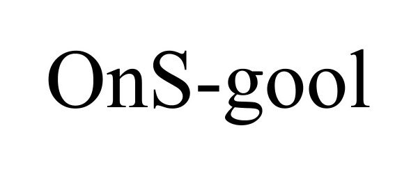 Trademark Logo ONS-GOOL