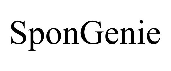 Trademark Logo SPONGENIE