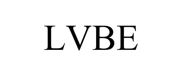 Trademark Logo LVBE