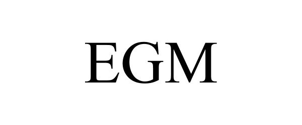 Trademark Logo EGM