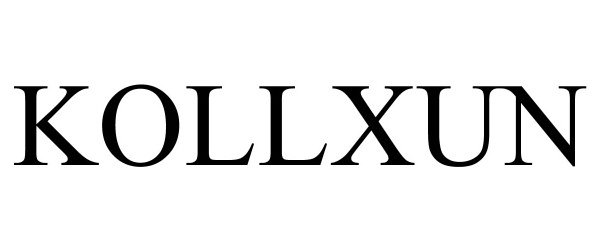 Trademark Logo KOLLXUN