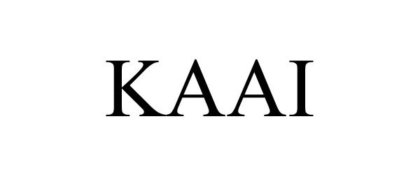 Trademark Logo KAAI