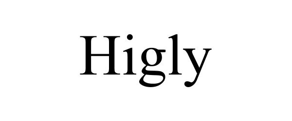 Trademark Logo HIGLY