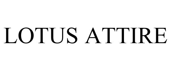 Trademark Logo LOTUS ATTIRE