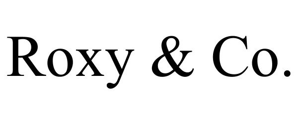 Trademark Logo ROXY & CO.