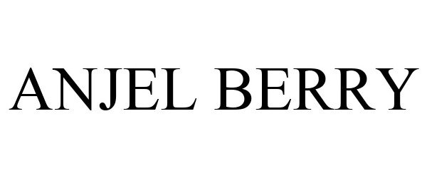 Trademark Logo ANJEL BERRY