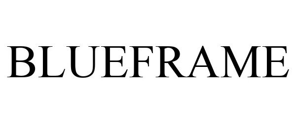 Trademark Logo BLUEFRAME