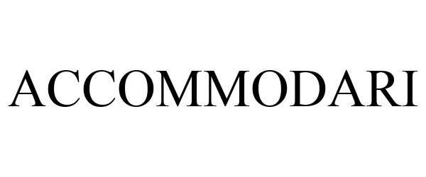 Trademark Logo ACCOMMODARI