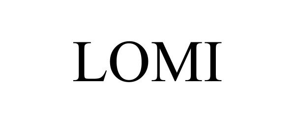 Trademark Logo LOMI