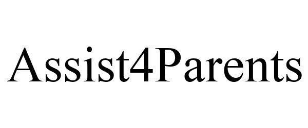Trademark Logo ASSIST4PARENTS