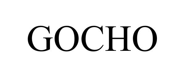 Trademark Logo GOCHO