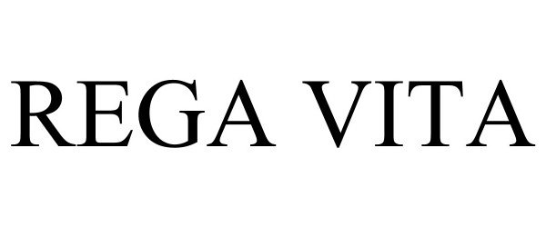 Trademark Logo REGA VITA