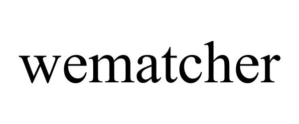 Trademark Logo WEMATCHER
