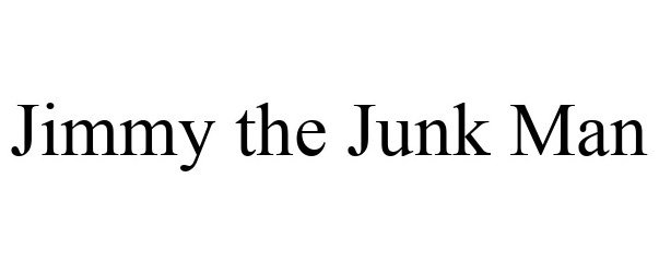 Trademark Logo JIMMY THE JUNK MAN