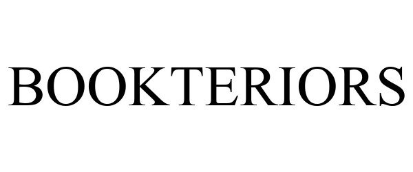 Trademark Logo BOOKTERIORS