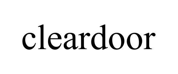 Trademark Logo CLEARDOOR