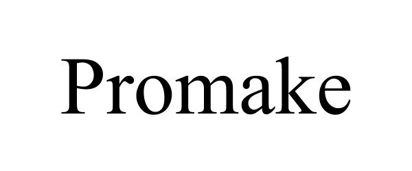 Trademark Logo PROMAKE