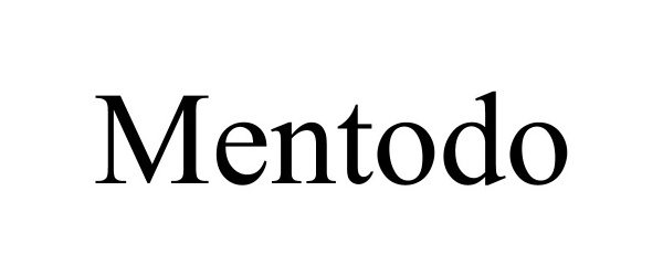 Trademark Logo MENTODO