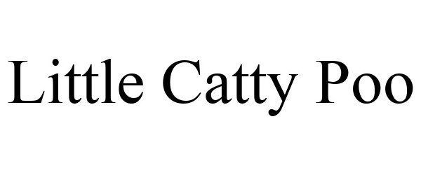Trademark Logo LITTLE CATTY POO