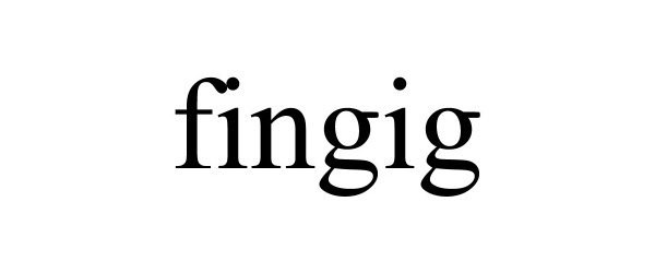 Trademark Logo FINGIG