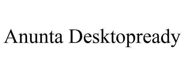 Trademark Logo ANUNTA DESKTOPREADY