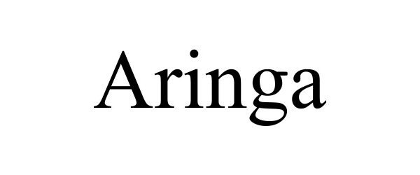 Trademark Logo ARINGA