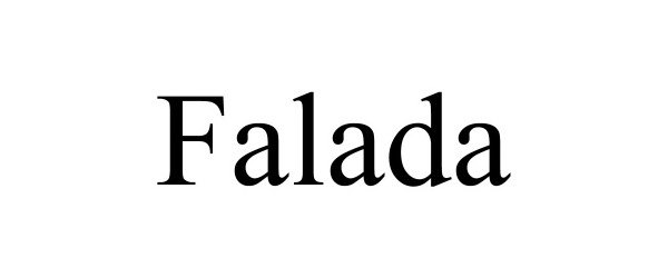 Trademark Logo FALADA