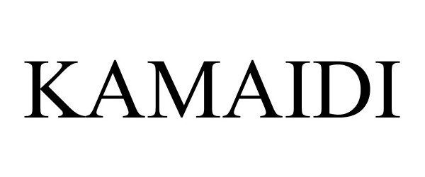 Trademark Logo KAMAIDI