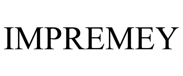 Trademark Logo IMPREMEY