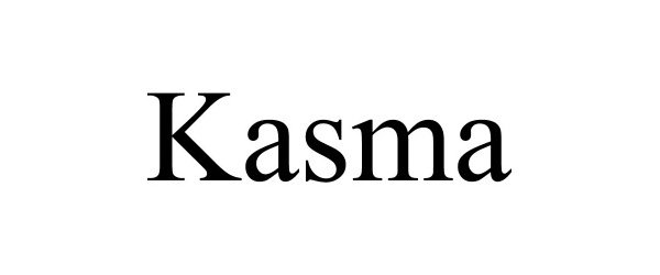 Trademark Logo KASMA