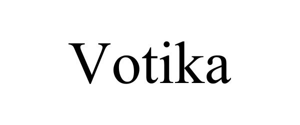 Trademark Logo VOTIKA