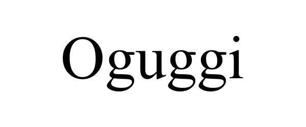 Trademark Logo OGUGGI