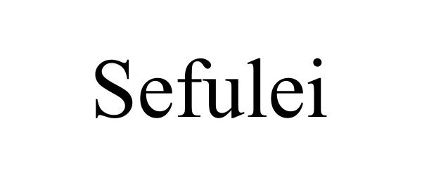 Trademark Logo SEFULEI